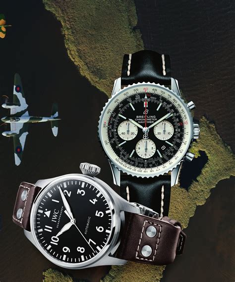 breitling vs iwc watch.